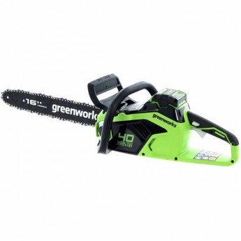 Аккумуляторная бесщёточная цепная пила GREENWORKS GD40CS18 40V (40 см) без АКБ и ЗУ