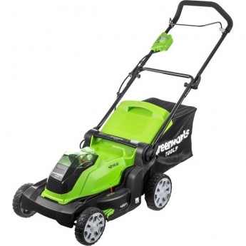 Аккумуляторная газонокосилка GREENWORKS G-MAX 40V G40LM40 40 см