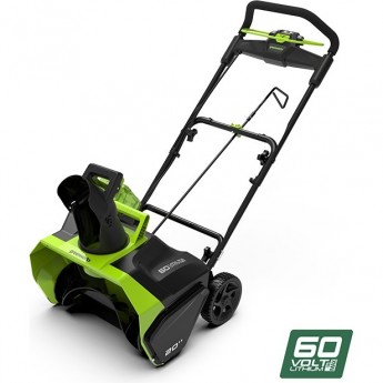 Аккумуляторный бесщёточный снегоуборщик GREENWORKS 60V GD60ST 51 см, без АКБ и ЗУ