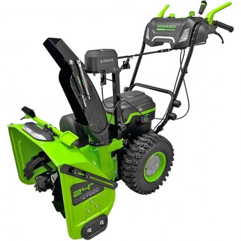 Аккумуляторный бесщёточный снегоуборщик GREENWORKS GD82ST56 82V 61 см без АКБ и ЗУ