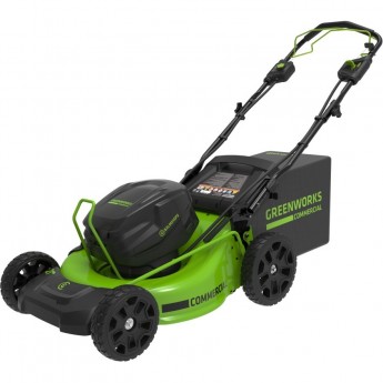 Газонокосилка самоходная аккумуляторная бесщеточная GREENWORKS GC82LM51SP2 82V 51 см c 1*АКБ 5 Ач и ЗУ