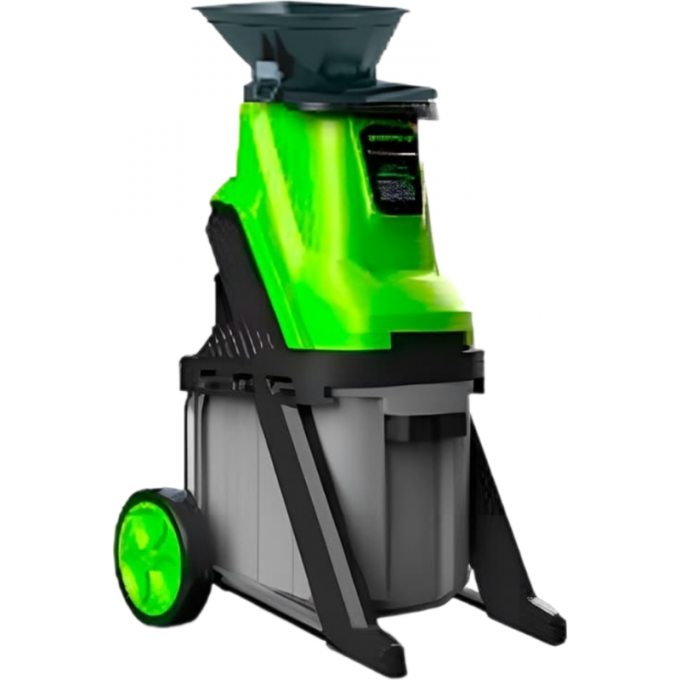 Измельчитель садовый электрический GREENWORKS GW-2800SD 2800Вт 2208007