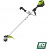 Триммер аккумуляторный бесщеточный GREENWORKS GD60BCB, 60V (40 см) с велосипедной ручкой без АКБ и ЗУ 2108407